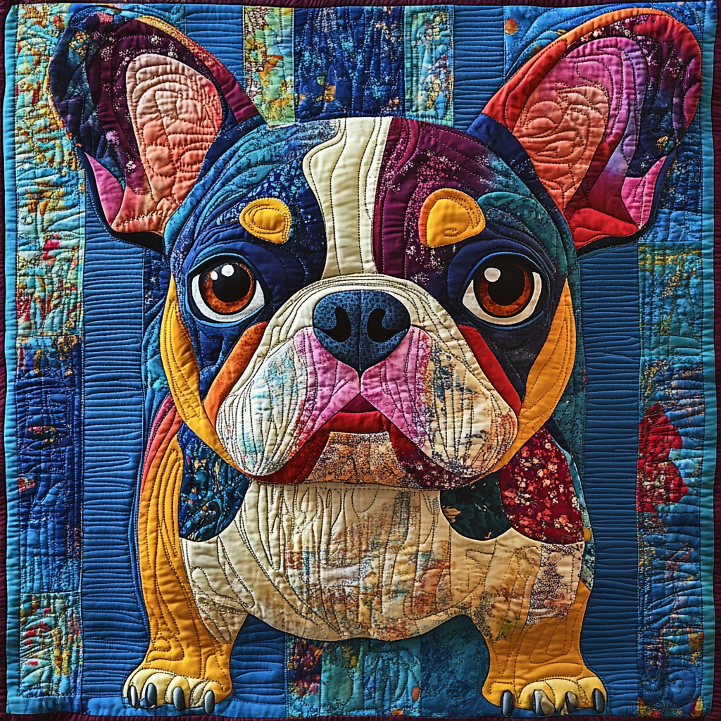 French Bulldog TAI041124111 Quilt Blanket