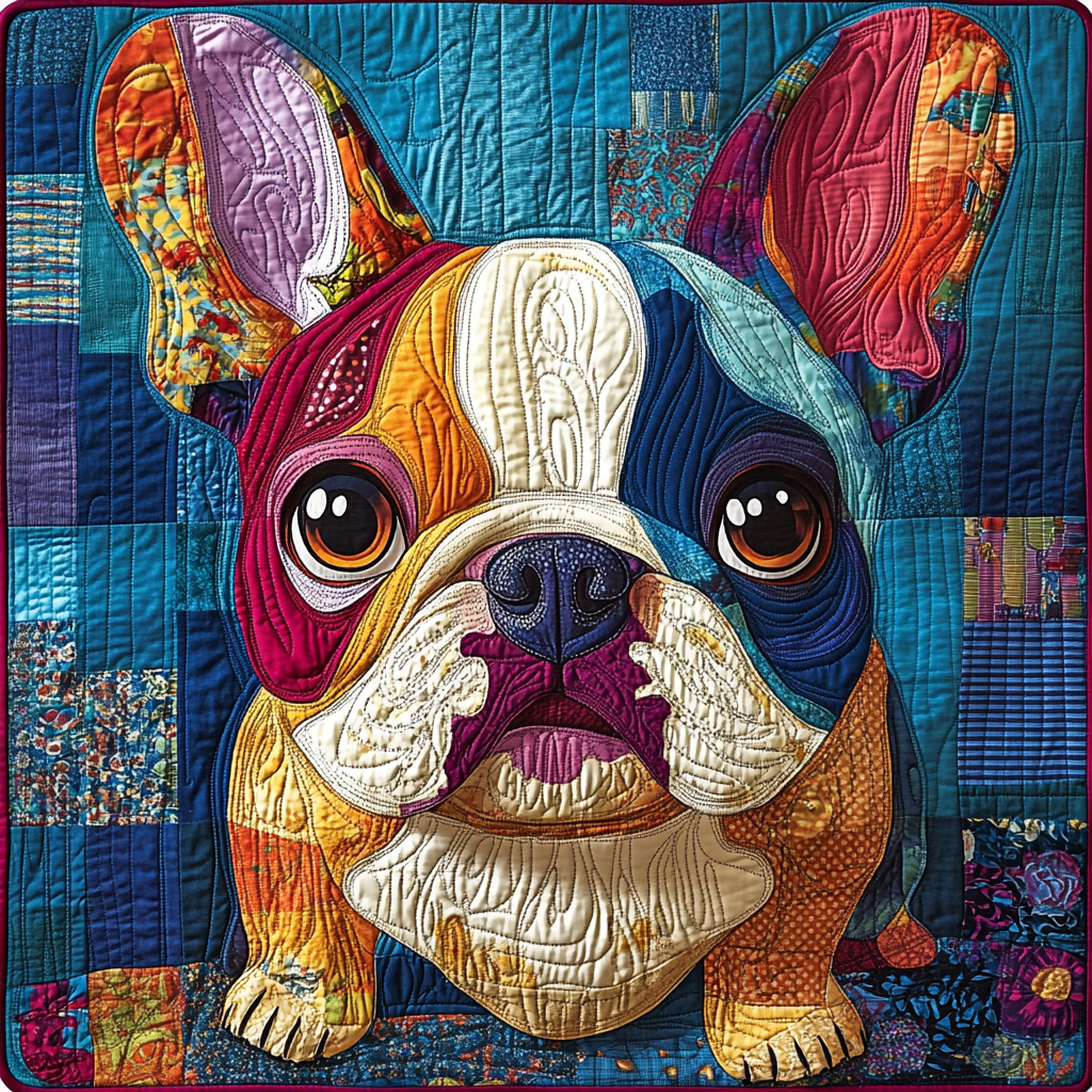 French Bulldog TAI041124113 Quilt Blanket