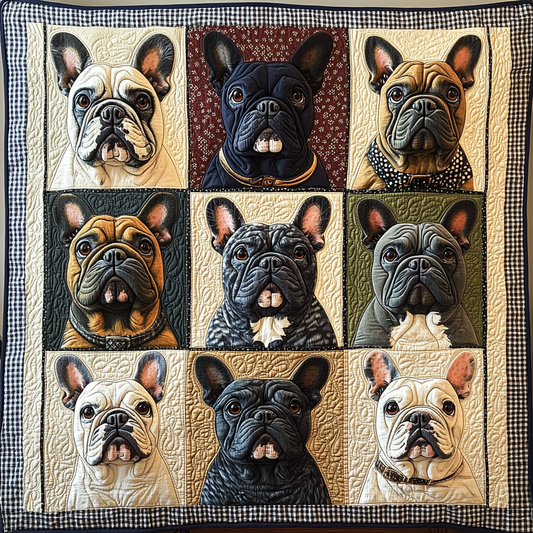 French Bulldog TAI041124118 Quilt Blanket