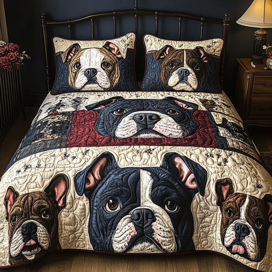 French Bulldog TAI041124359 Quilt Bedding Set