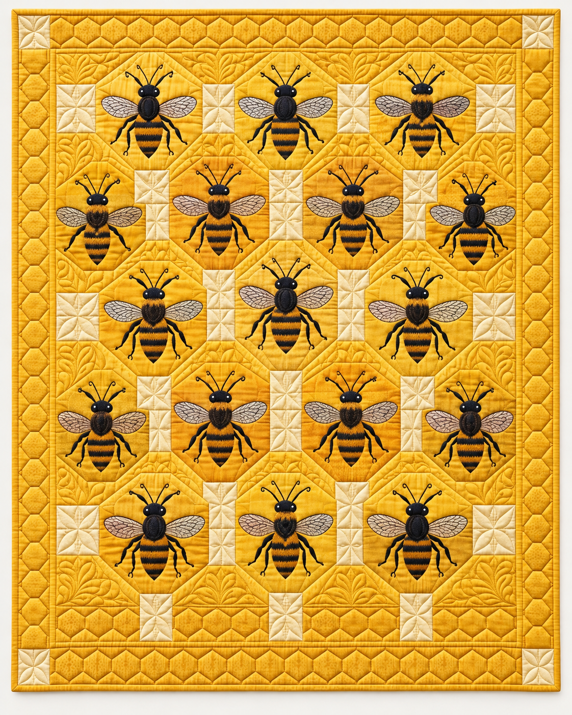 Honeybee TD101026294 Quilt Blanket