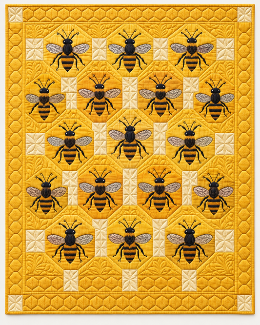 Honeybee TD101026294 Quilt Blanket