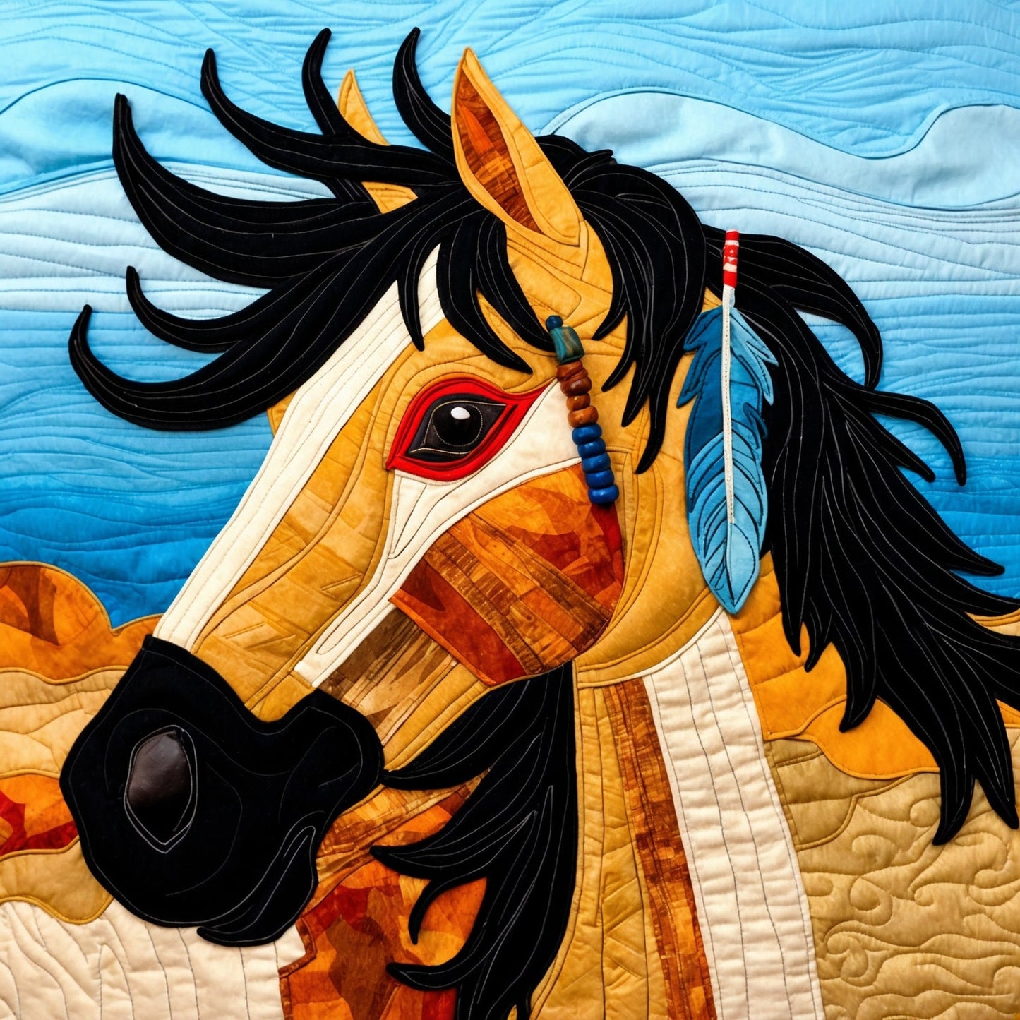 Horse NTA041124125 Quilt Blanket