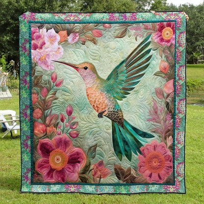 Hummingbird TL12102318 Quilt Blanket