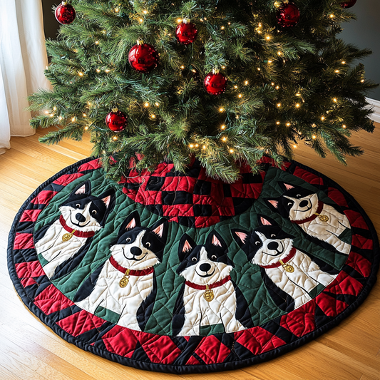 Husky TAI311024265 Quilted Tree Skirt