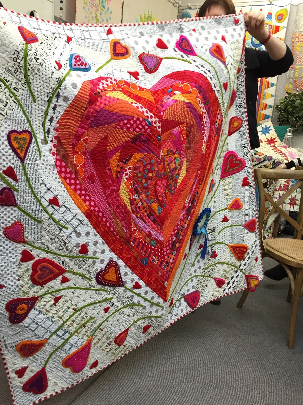 Heart CLDY040724031 Quilt Blanket