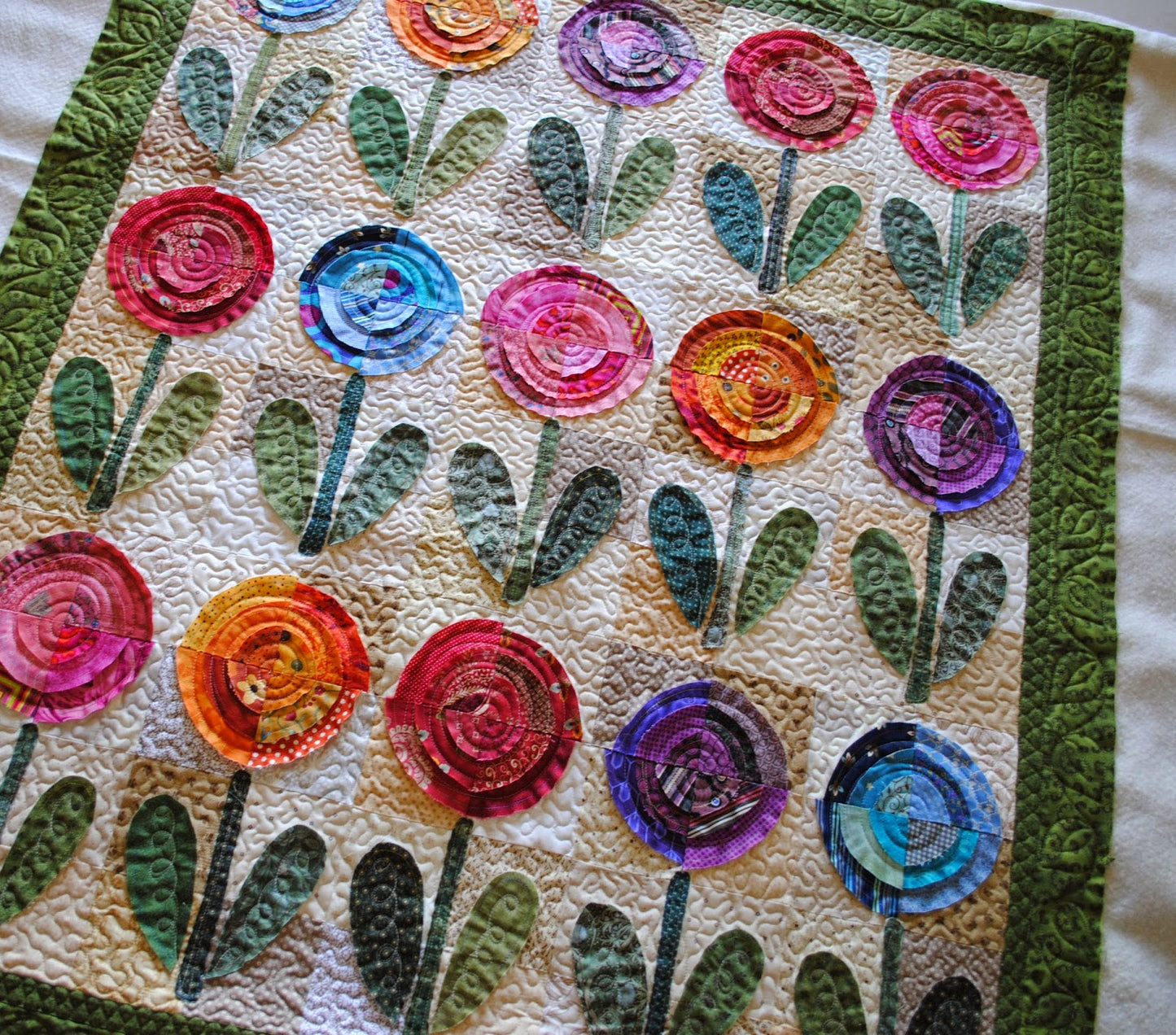 Flower CLDY040724051 Quilt Blanket