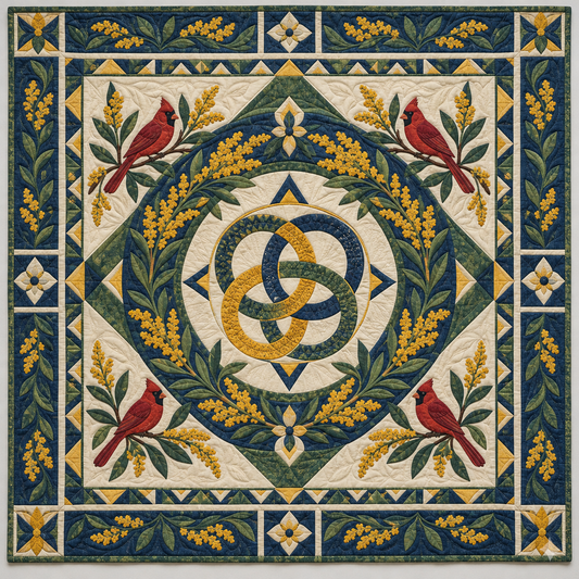 Kentucky Goldenrod Unity TD1410261050 Quilt Blanket