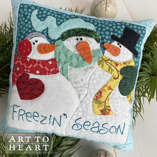 Snowman CLA080424233 Quilted Pillow Case