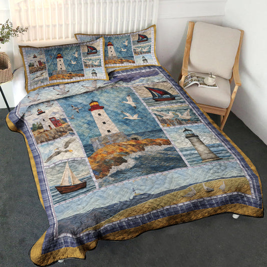 Lighthouse CLA050724 Quilt Bedding Set