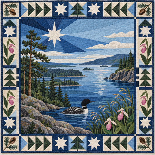 Minnesota Landscape Tapestry TD181026621 Quilt Blanket