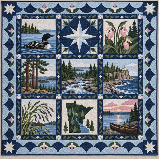 Minnesota Heritage Album TD181026626 Quilt Blanket