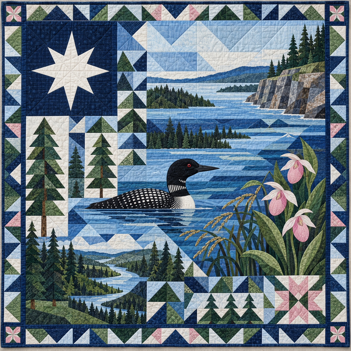 Minnesota Mosaic Horizons TD181026629 Quilt Blanket