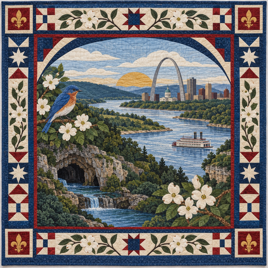 Missouri Landscape Tapestry TD181026631 Quilt Blanket