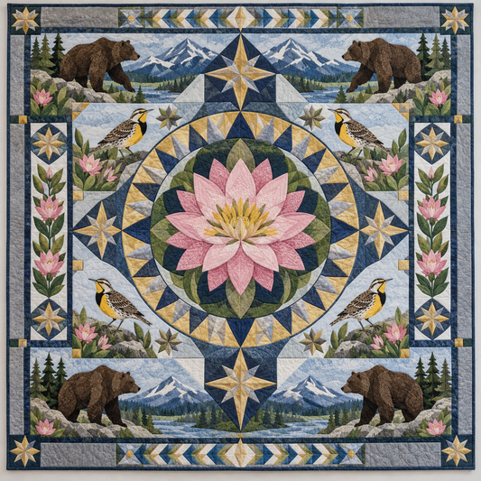 Montana Bitterroot Treasure TD1410261077 Quilt Blanket