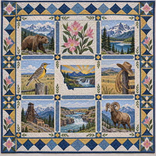 Montana Heritage Album TD181026656 Quilt Blanket