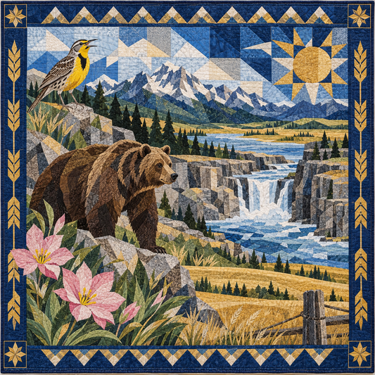 Montana Mosaic Horizons TD181026659 Quilt Blanket