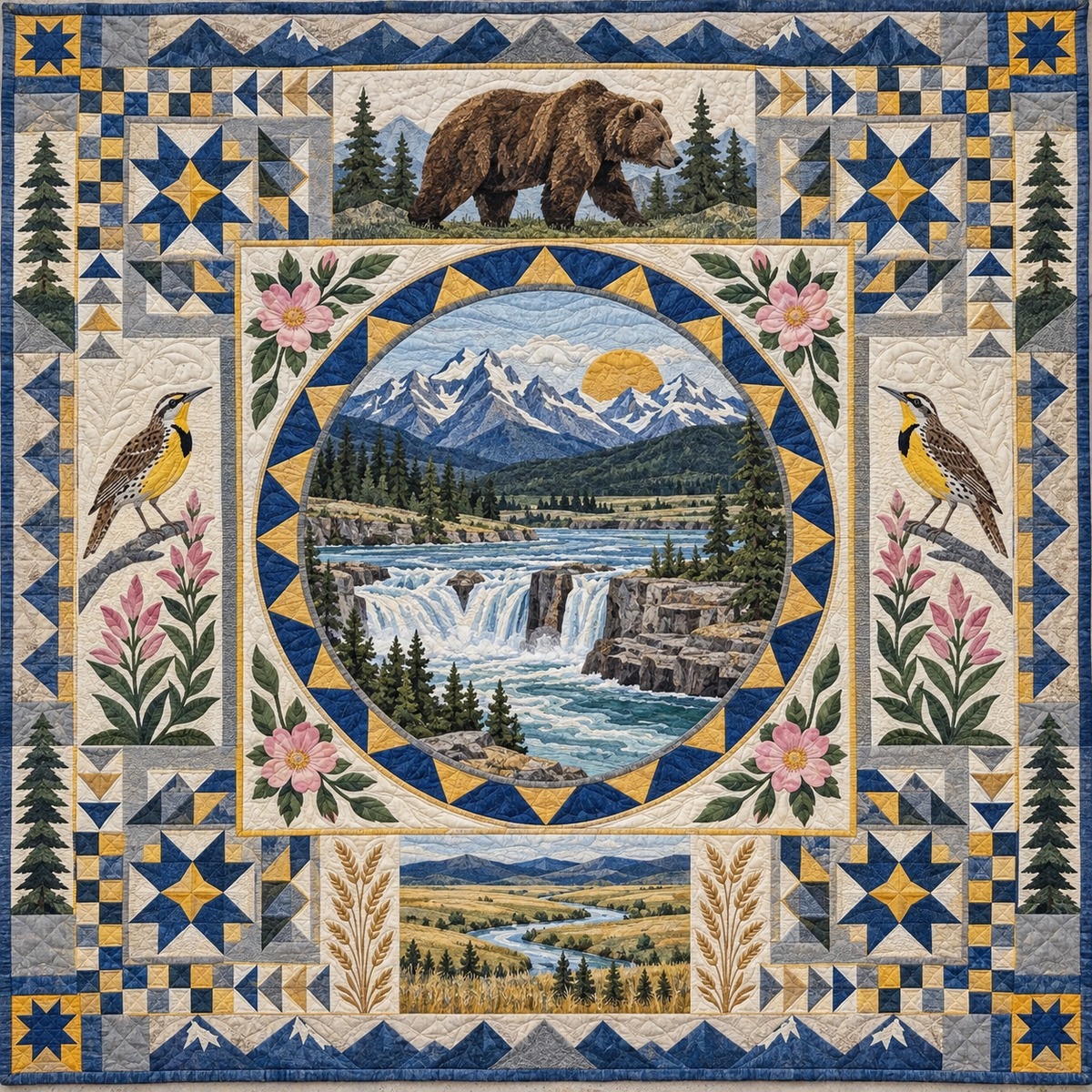 Montana Celebration In Cloth TD181026660 Quilt Blanket