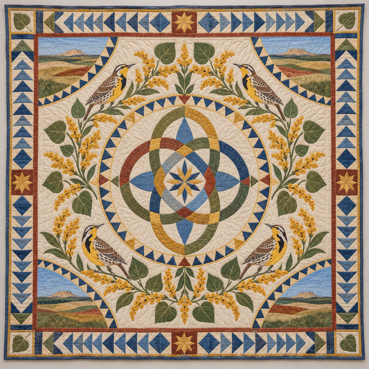 Nebraska Goldenrod Equality TD1410261086 Quilt Blanket