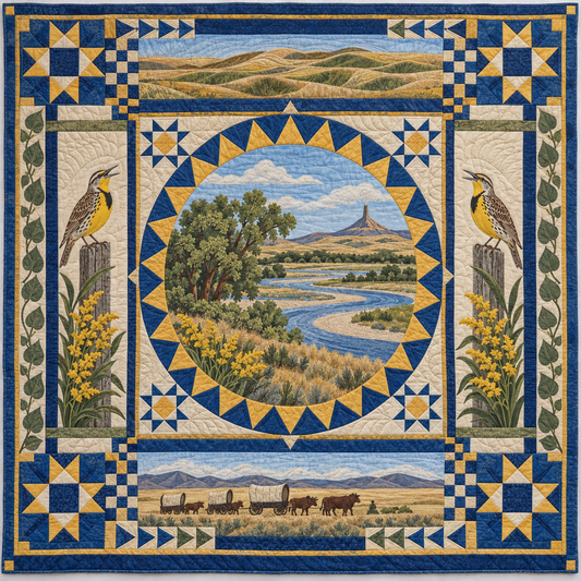 Nebraska Celebration In Cloth TD181026690 Quilt Blanket