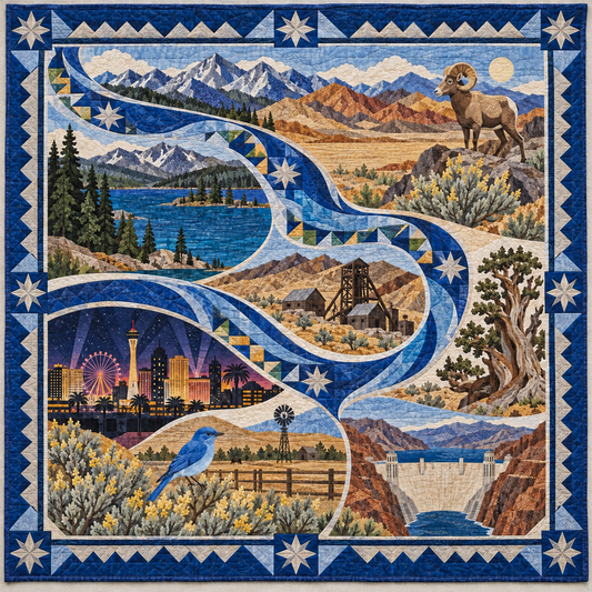 Nevada River Of Stories TD181026724 Quilt Blanket