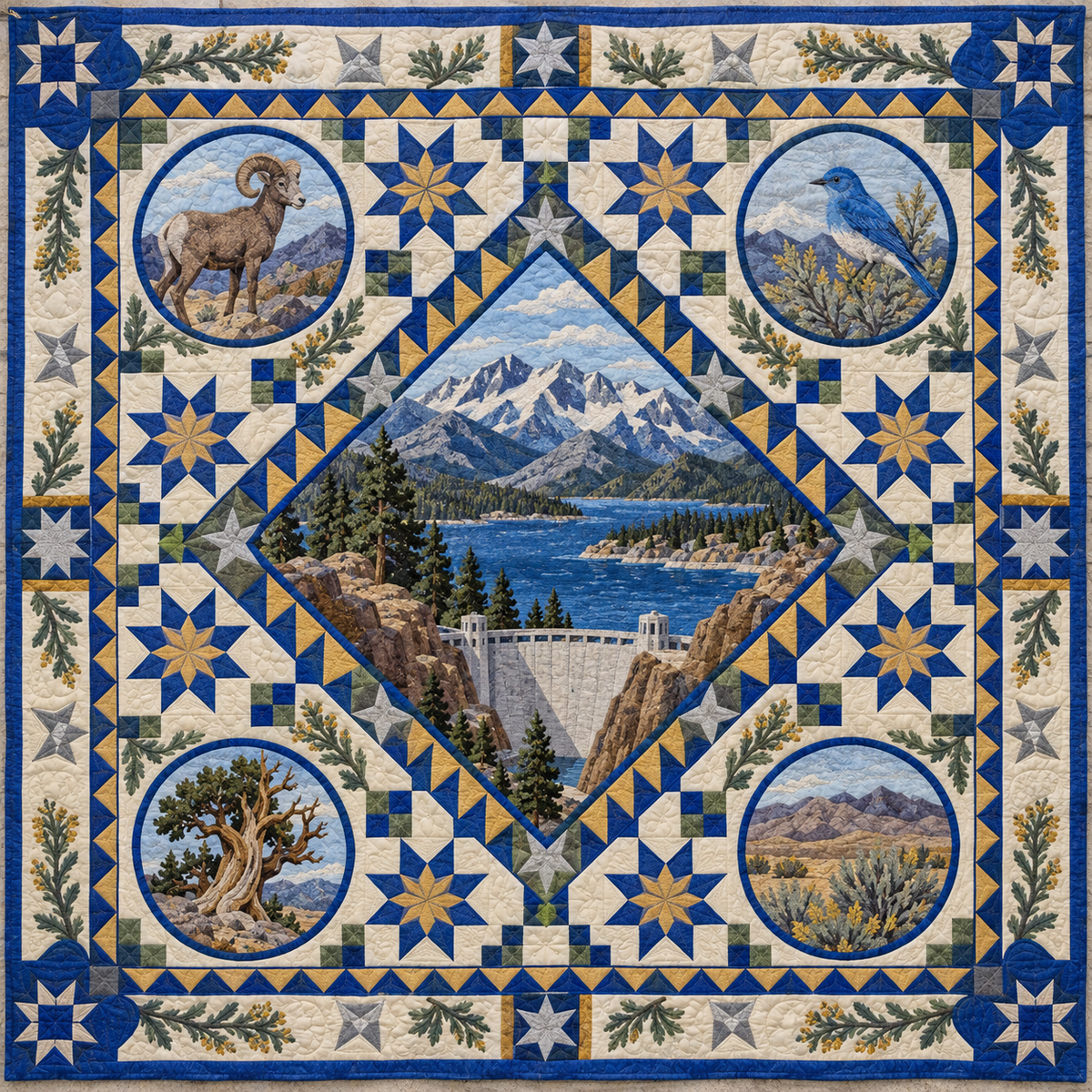 Nevada Celebration In Cloth TD181026730 Quilt Blanket