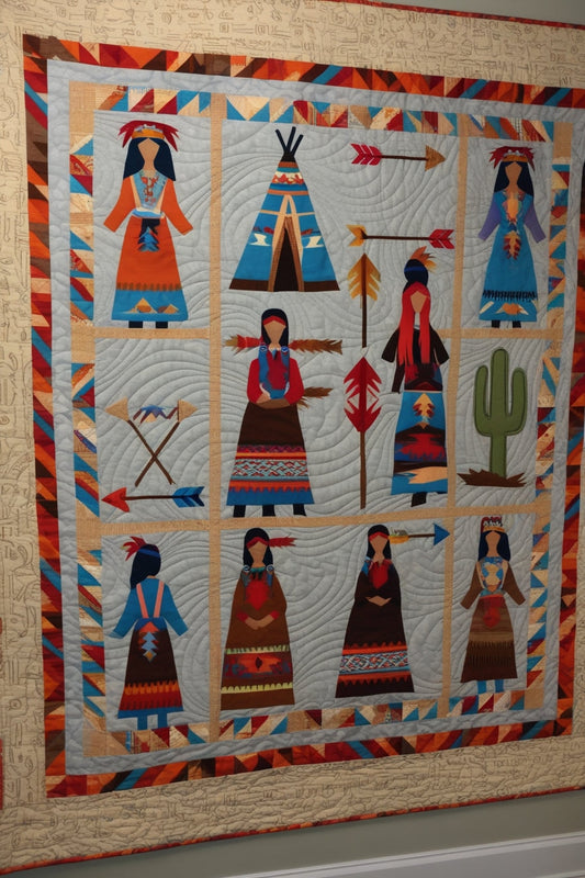 Native American NTA151024119 Quilt Blanket