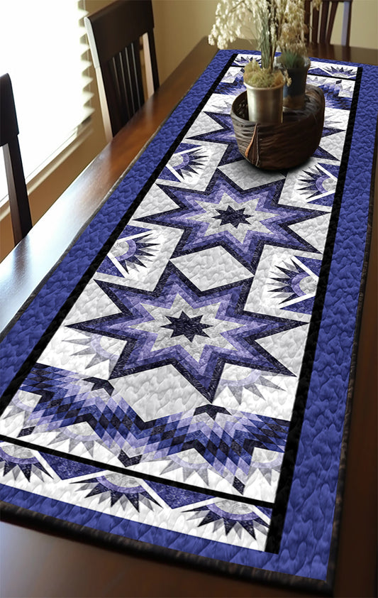 Native American Broken Star TN260502DTR Quilted Table Runner