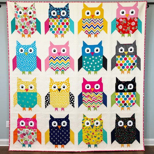 Owl NTA151024232 Quilt Blanket