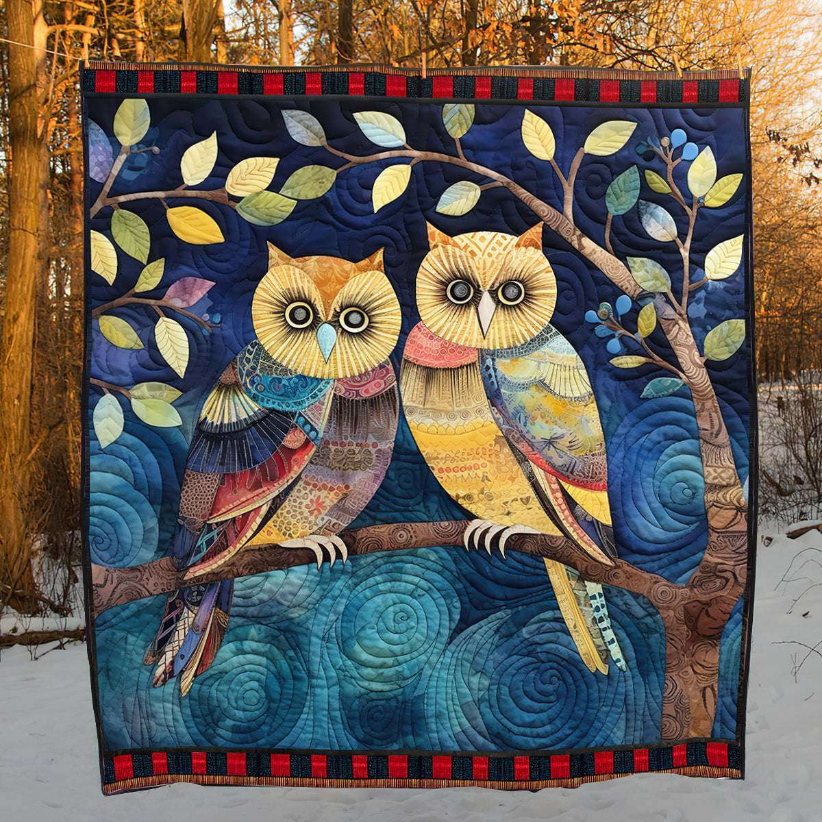 Owl HM14102302 Quilt Blanket