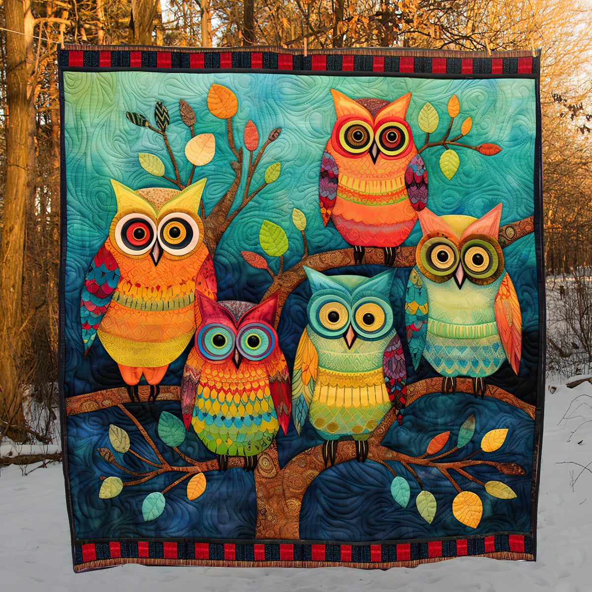 Owl HM14102301 Quilt Blanket