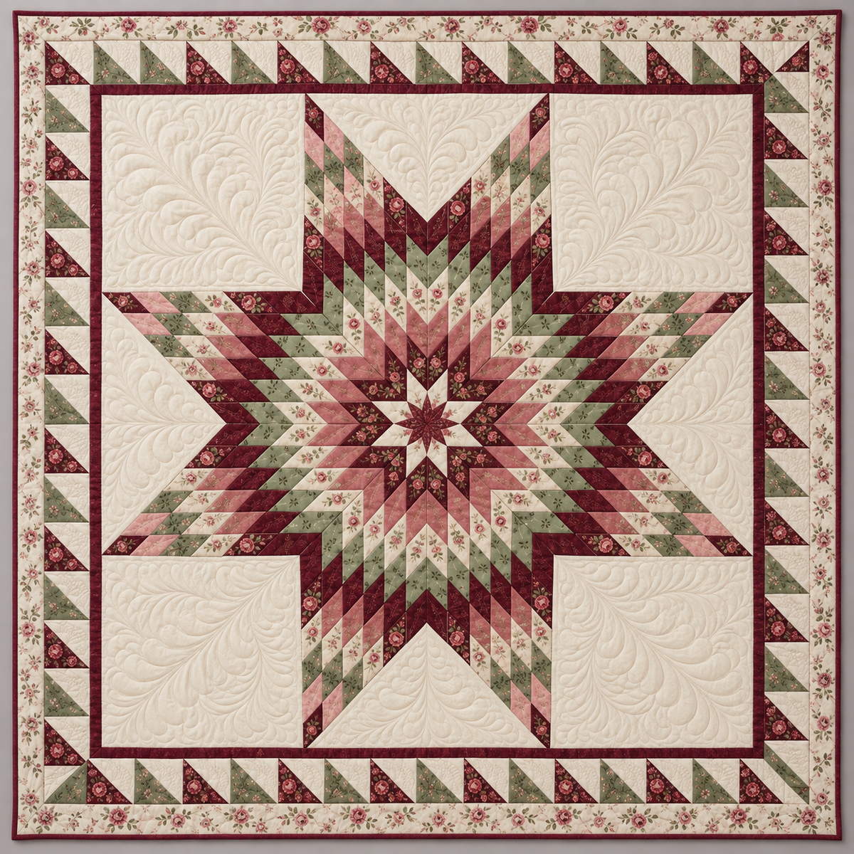 Prairie Rose Native American Star TD101026031 Quilt Blanket