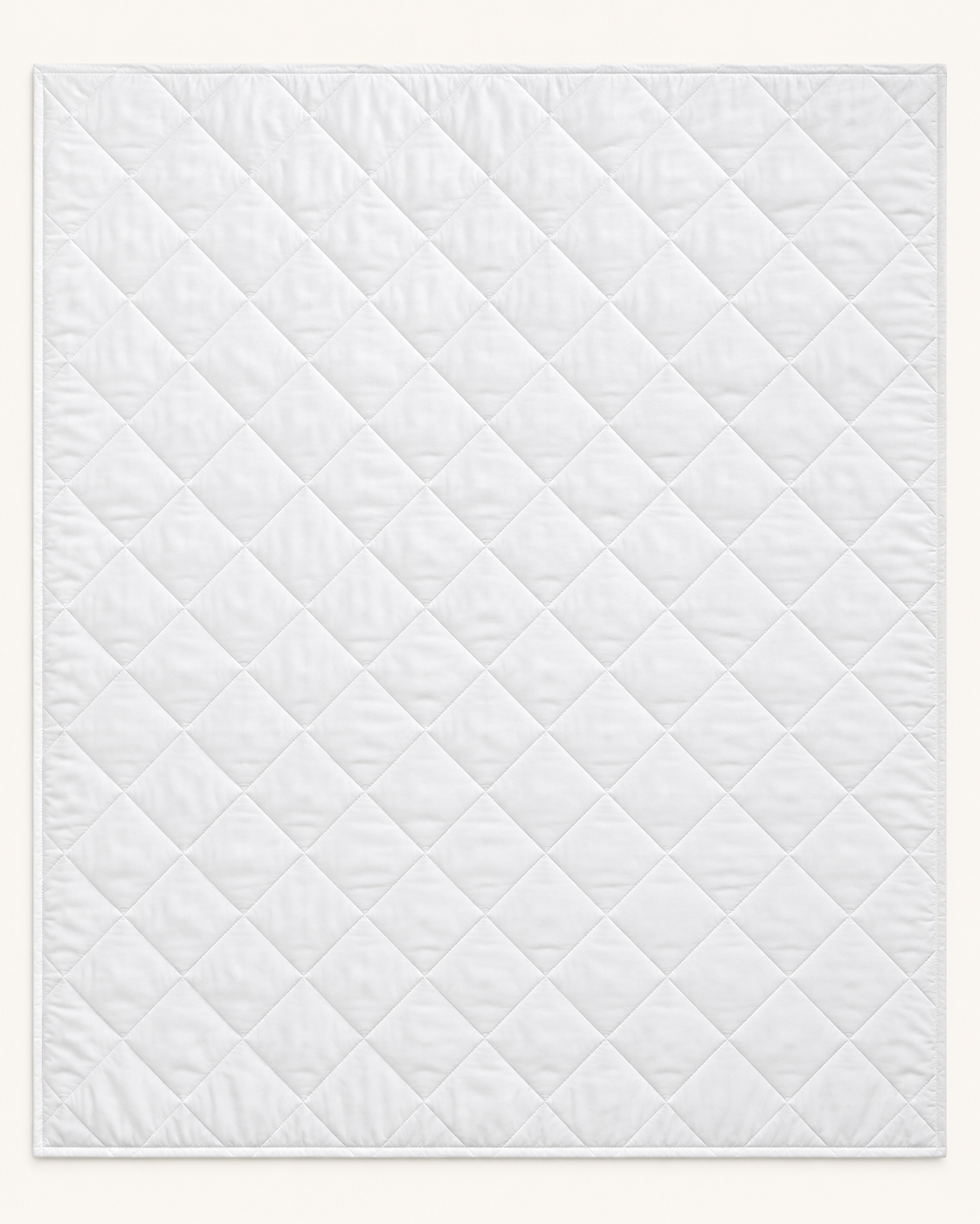 Pure White Simplicity TD101026388 Quilt Blanket