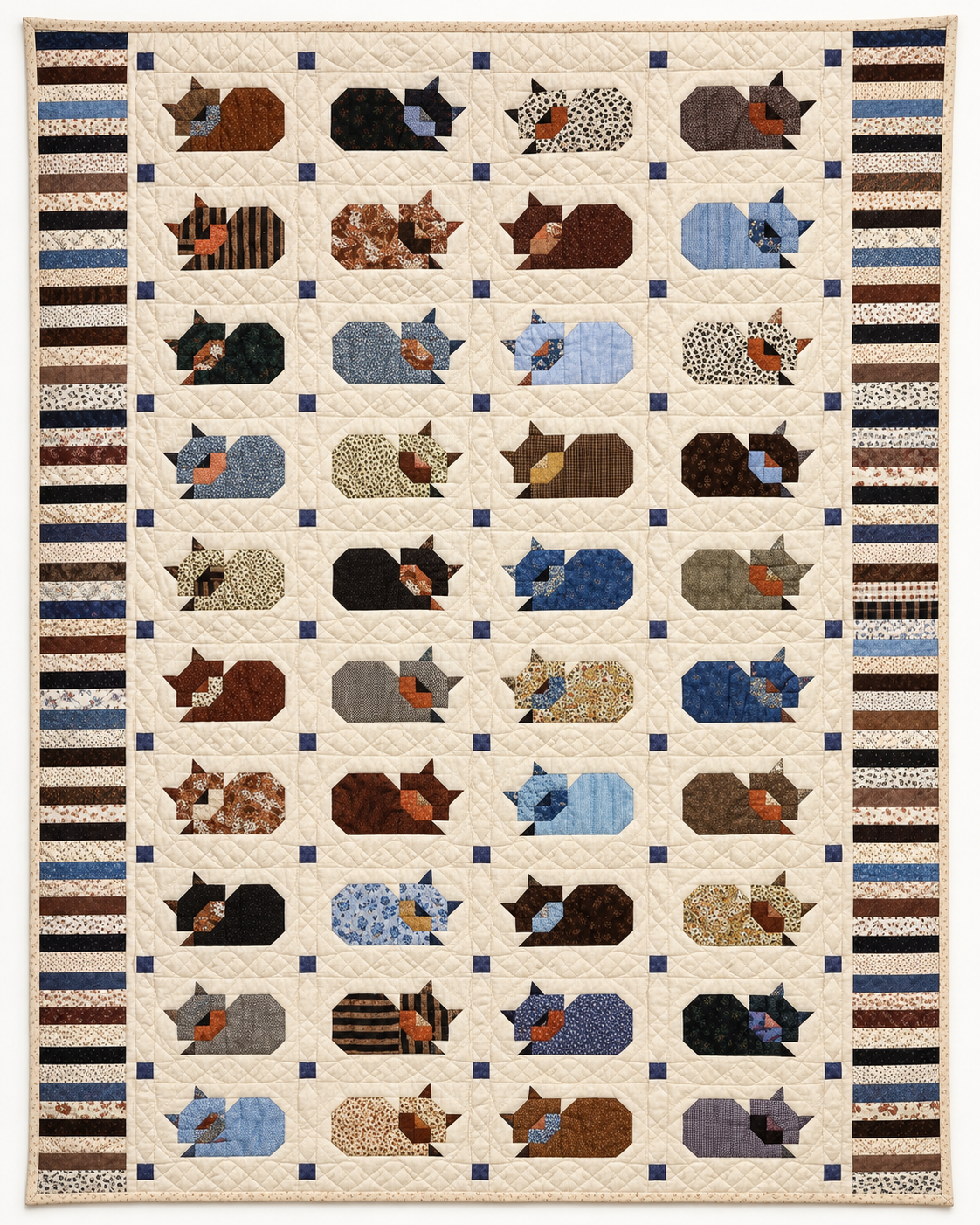 Resting Cat TD101026425 Quilt Blanket