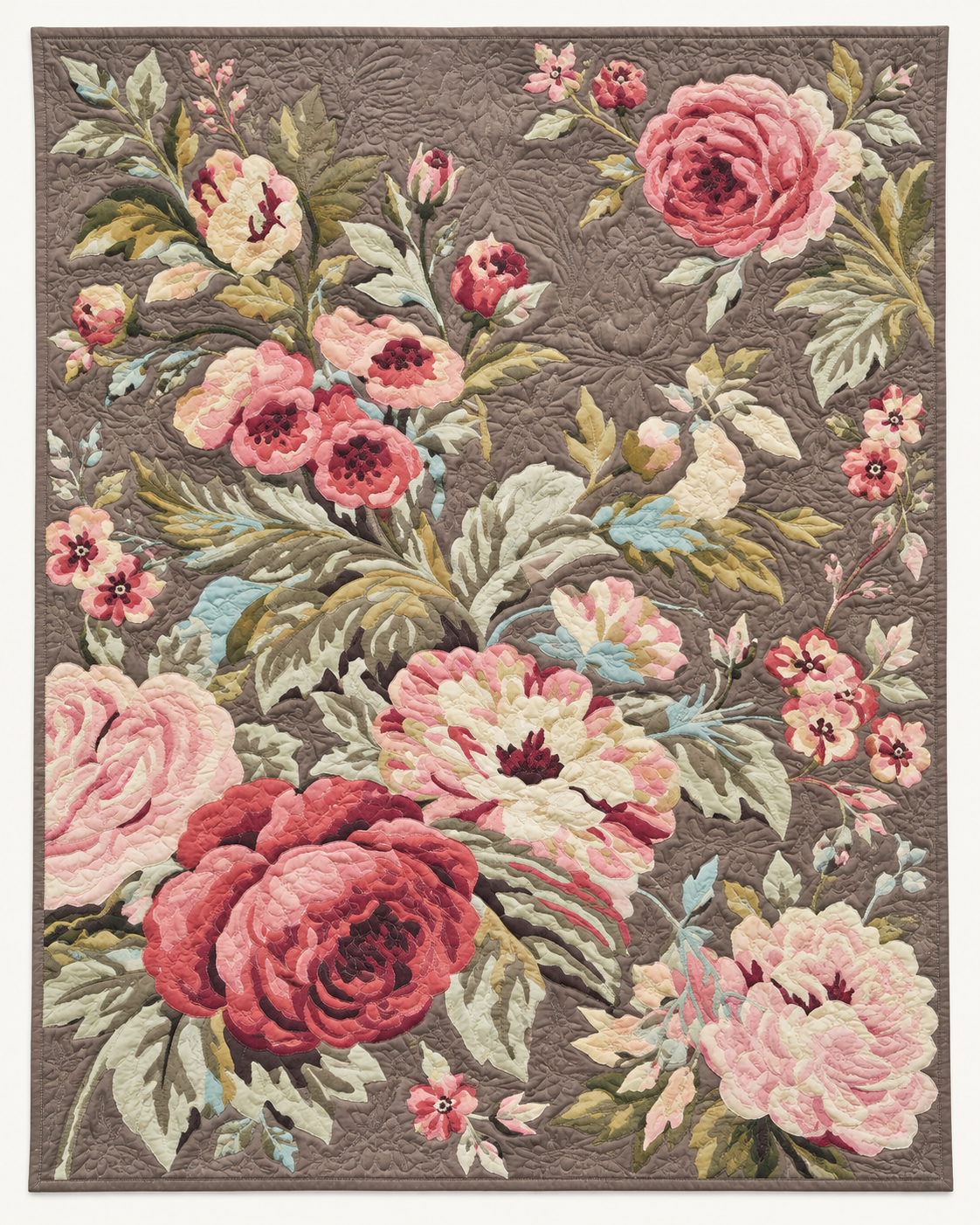 Romantic Rose Garden TD101026427 Quilt Blanket