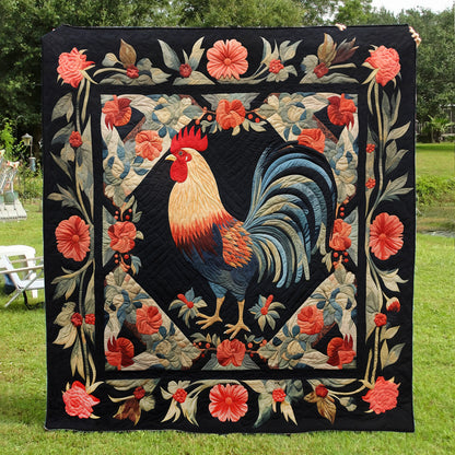 Rooster TL14102304 Quilt Blanket