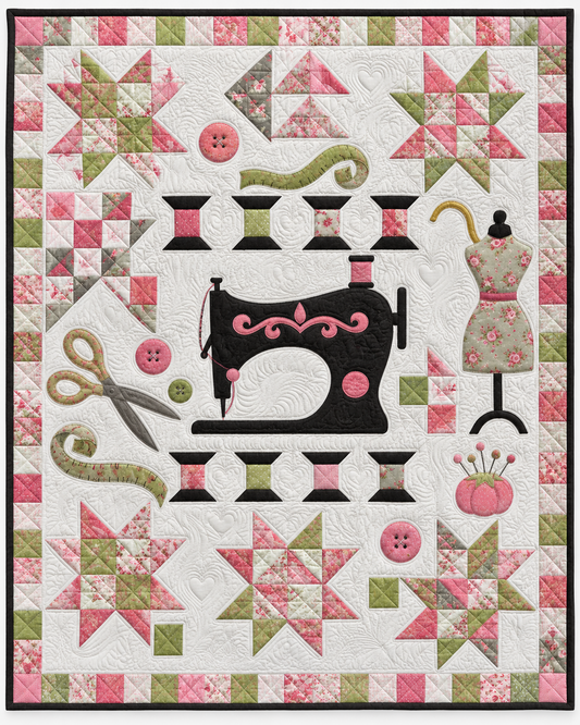Sewing Room Keepsake TD101026466 Quilt Blanket