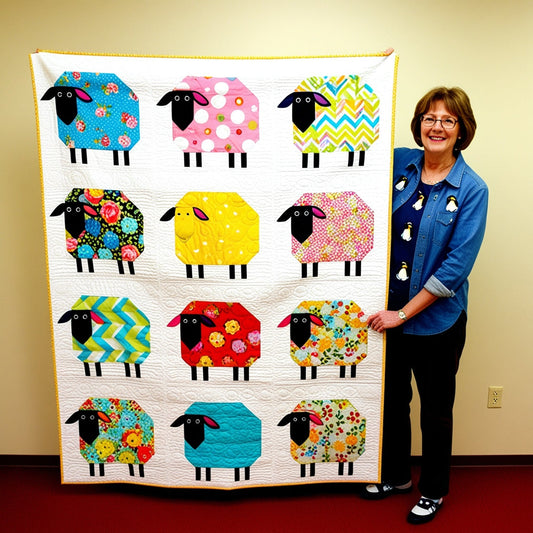 Sheep NTA151024247 Quilt Blanket