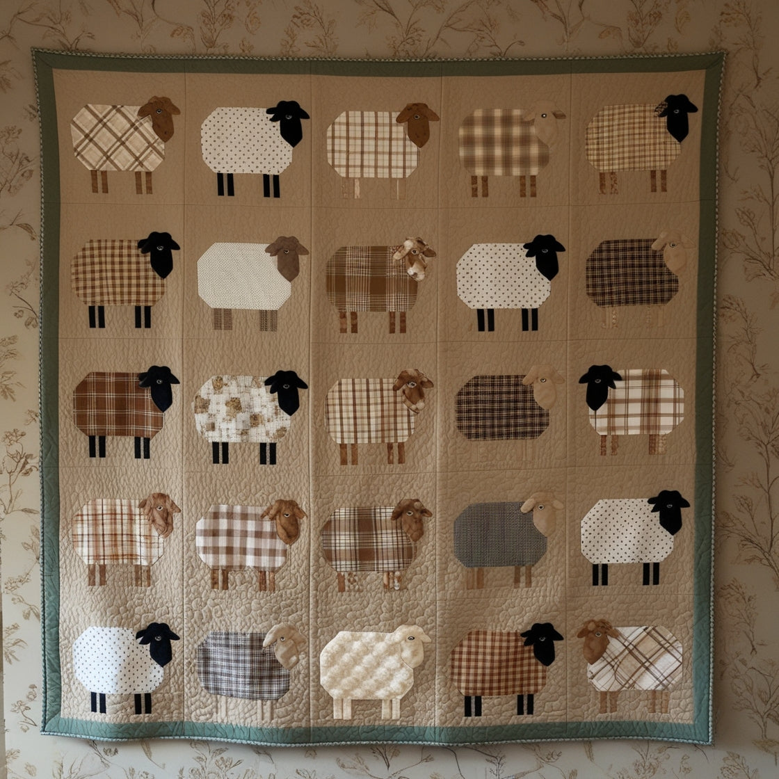 Sheep NTA151024288 Quilt Blanket