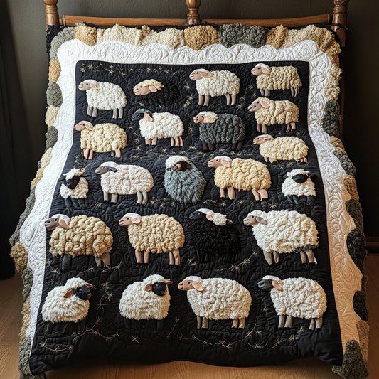 Sheep TAI041124104 Quilt Blanket