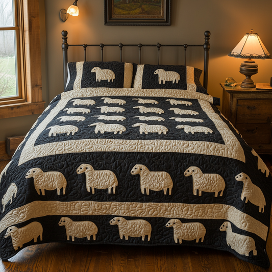 Sheep TAI041124299 Quilt Bedding Set