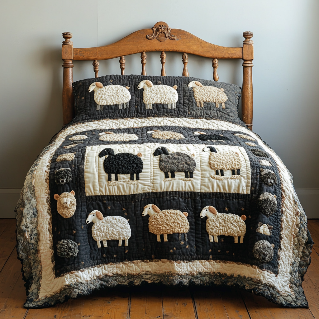 Sheep TAI041124300 Quilt Bedding Set