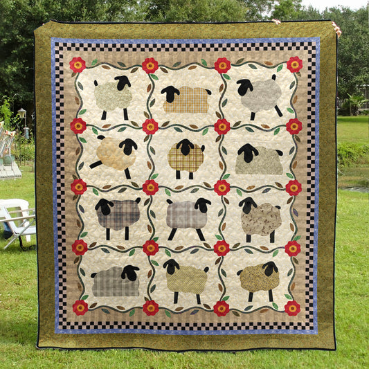 Sheep TL11102305 Quilt Blanket