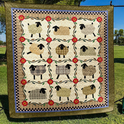 Sheep TL11102305 Quilt Blanket