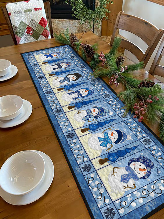 Snowman CLA20112354 Quilted Table Runner