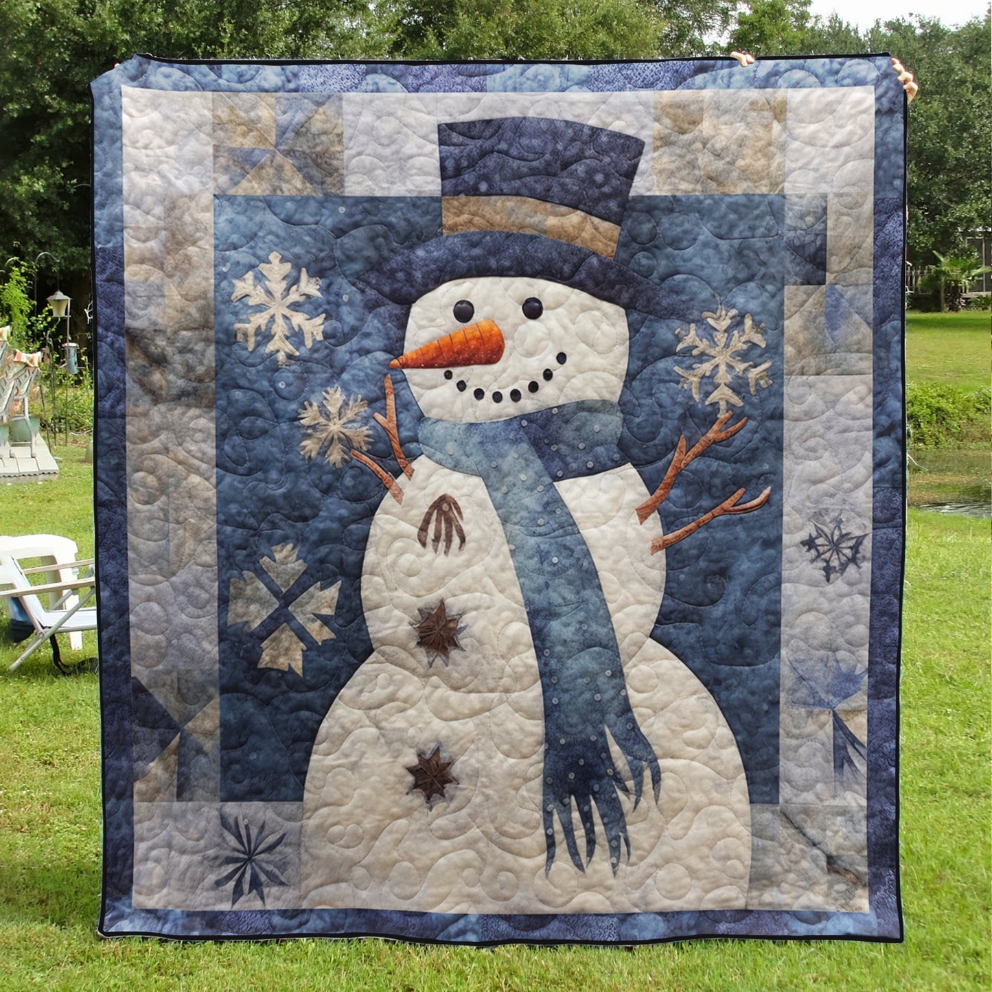 Christmas Snowman HM05102308 Quilt Blanket