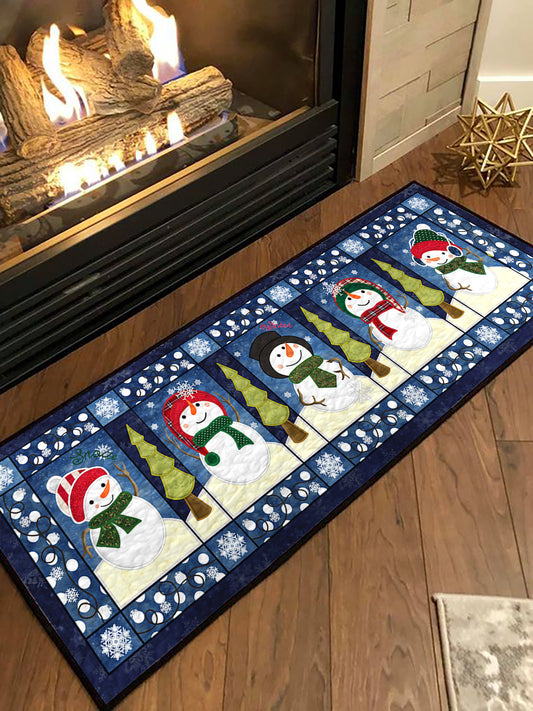 Snowman TAI15112335 Quilted Table Runner