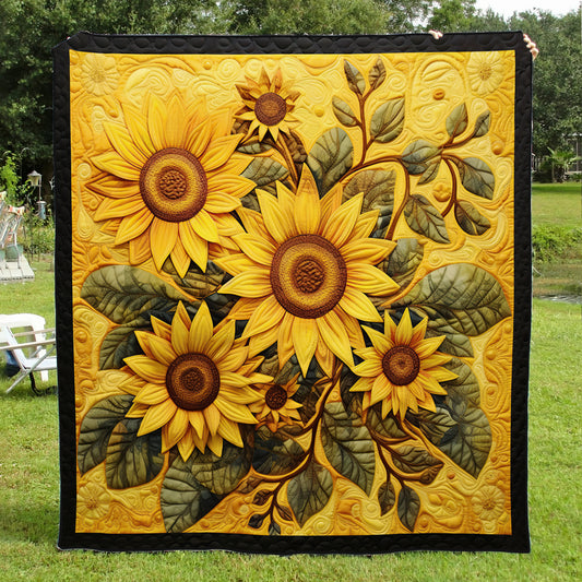 Sunflower HM14102303 Quilt Blanket