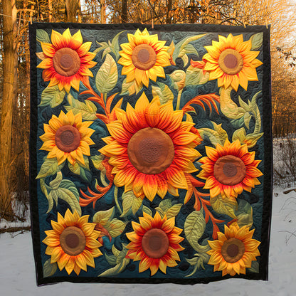 Sunflower HM14102304 Quilt Blanket