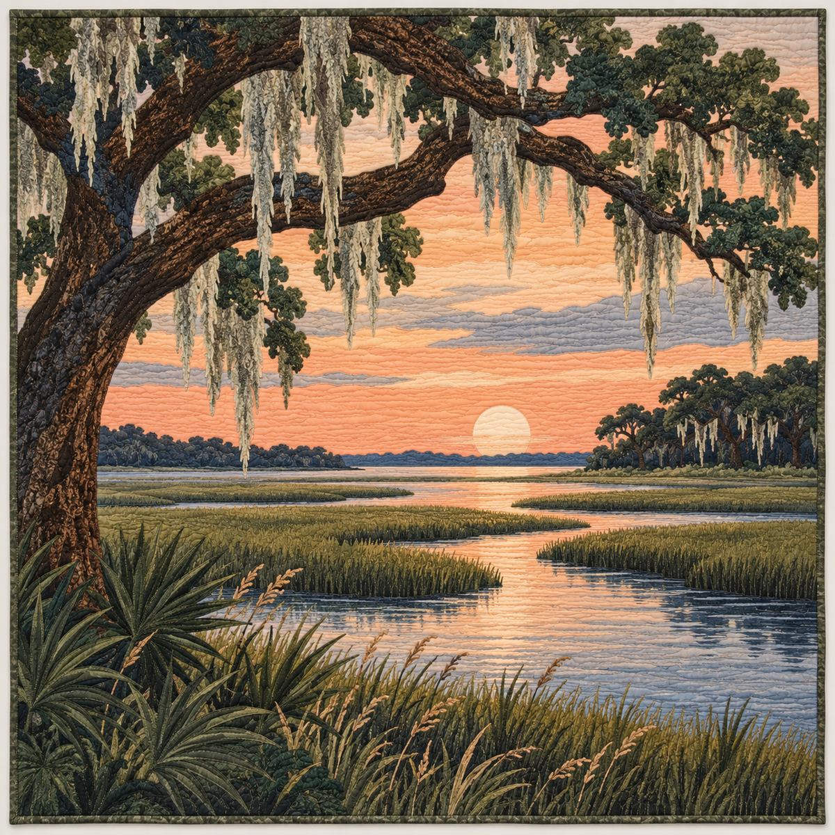 Georgia Golden Isles Hush TD181026146 Quilt Blanket